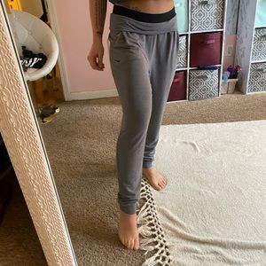 Women Grey Nike joggers